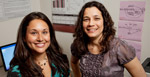 Psychology professor Edelyn Verona, and graduate student Naomi Sadeh (credit - L. Brian Stauffer)