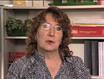 a snapshot of a women interviewed in the video