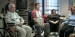 Susan Walsh with patients