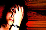 women with a headache