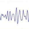 EEG signal from the brain