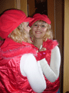 Teenage Girl Looking In Mirror