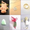 Examples of lucky charms brought to the study