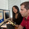 Researchers engaged in computer assessment