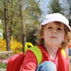 young girl at the playground