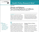 Cover of this month's UCLA Health Policy Brief