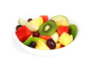 a bowl of fresh fruit