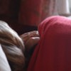 a sleeping women