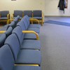 a patient waiting room in a primary care setting