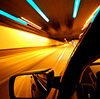 Anxiety And Depression Linked To Risk-Taking In Young Drivers car in a tunnel