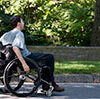 man in wheelchair