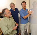 Researcher-Palmeri-Logan-and-Schall (credit - Vanderbilt Univ.) Researchers Palmeri, Logan and Schall