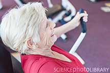 older women who is exercising